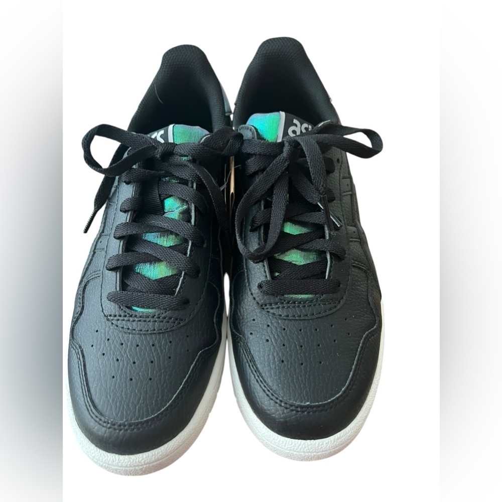 NWT ASICS Women’s Japan S Black Hologram Sneakers in size 8.5 - Picture 5 of 8